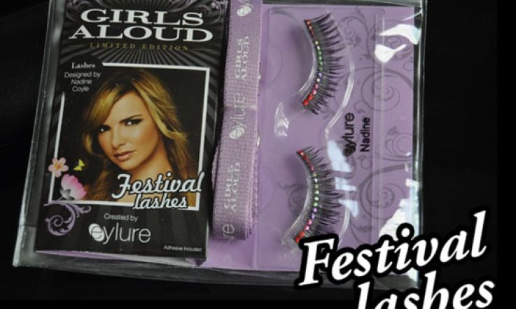 Girls Aloud Festival Lashes from Eylure