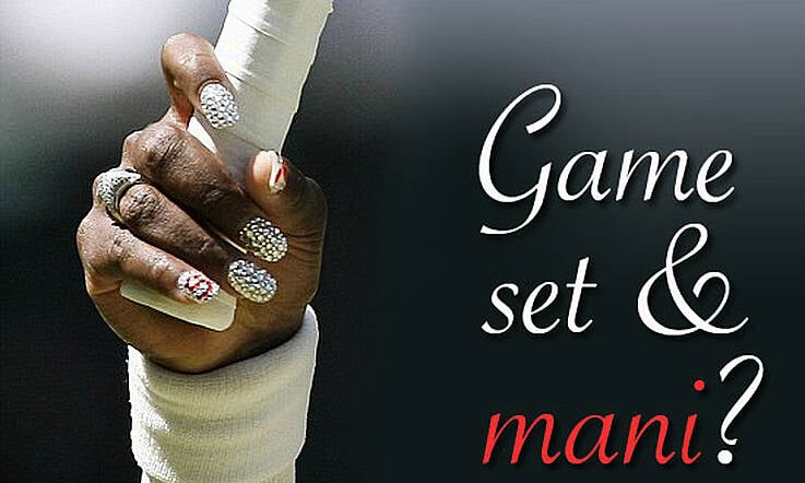 Rate it: Serena Williams' Blinged-up Wimbledon Nails