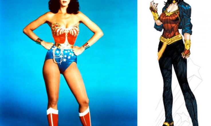 Wonder Woman: 1970s to 2013 - my how you've changed!