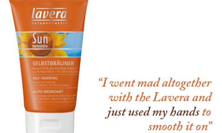 Tan Trials '10: Lavera Self Tanning Lotion for Face & Body
