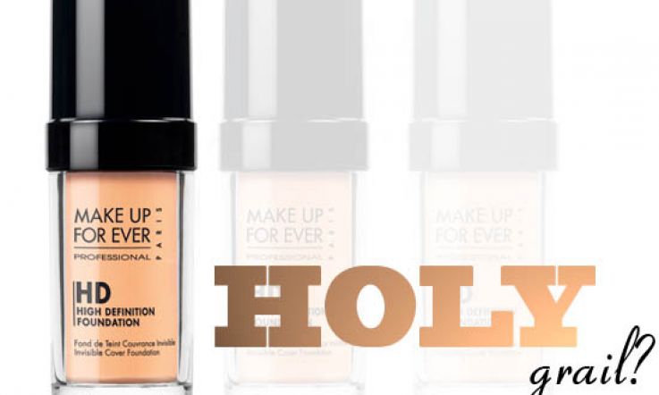 I'm ready for my close-up, Mr. DeMille: HD Foundation from Make Up For Ever
