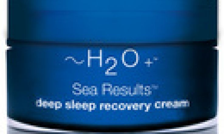 To sleep perchance to dream... H2O+ deep sleep recovery cream