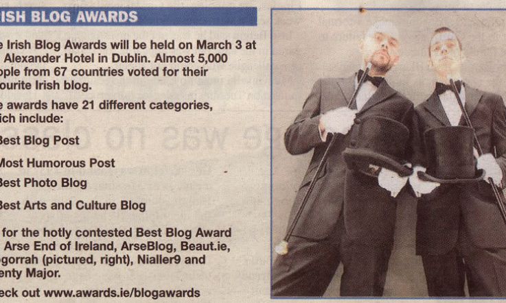 Blog Awards Excitement Mounts!!