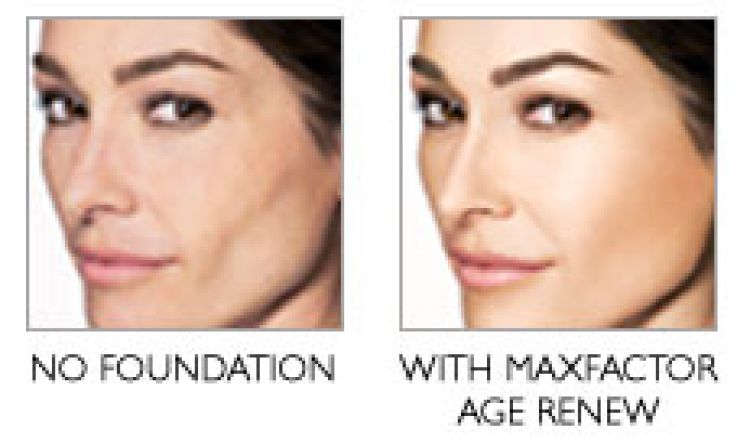 Max Factor Age Renew Foundation: five years younger? Oh really?