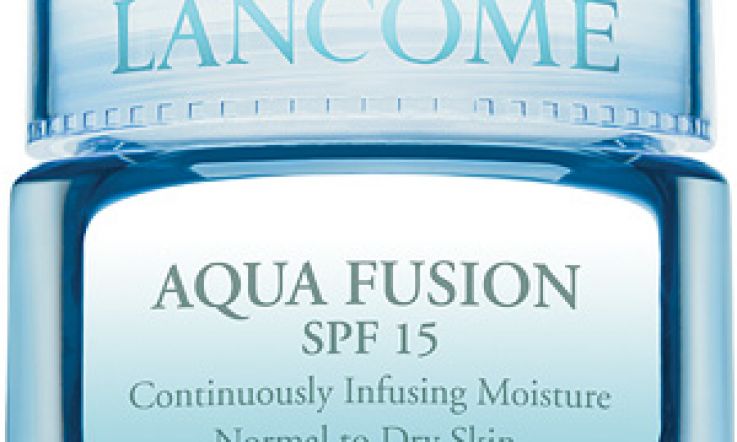 Hurrah! Lancome Aqua Fusion Now has SPF!