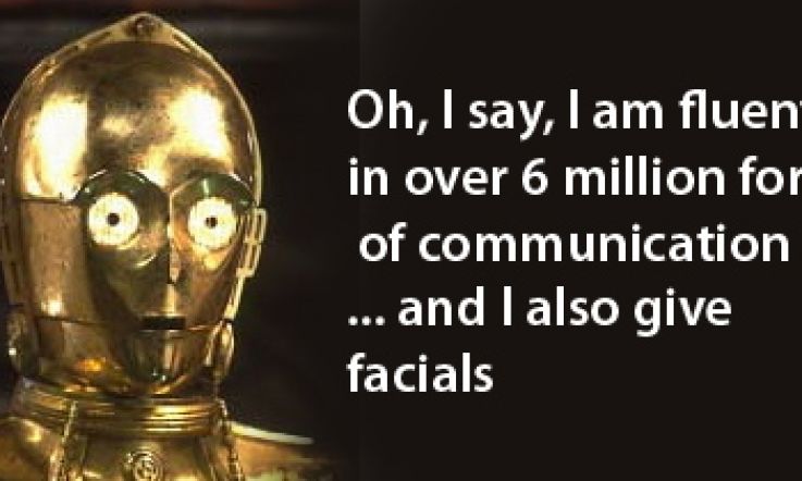The Time C3PO Gave me a Facial