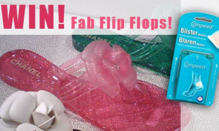 WIN! FABULOUS Chanel Flip Flops!