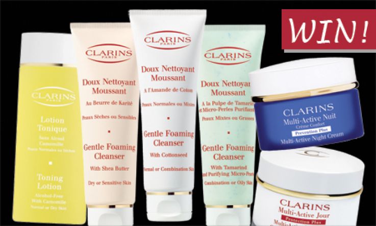 WIN! Brand New Clarins Cleansers!