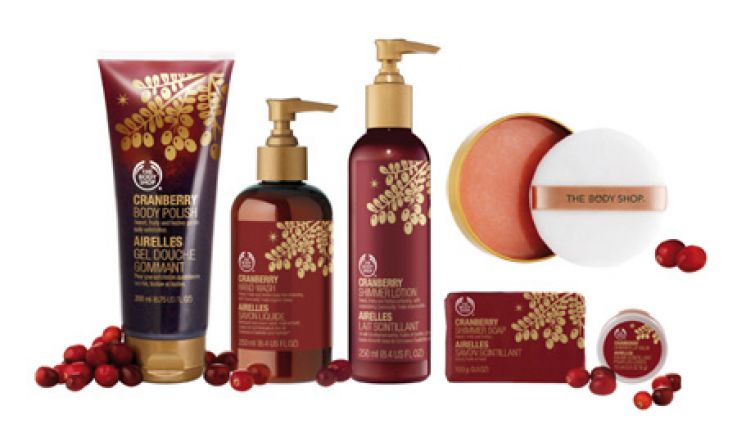 Stocking fillers: Christmas Cranberry from the Body Shop 
