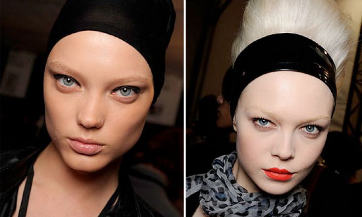 AW10: The No-Brow Trend. Is it For You?