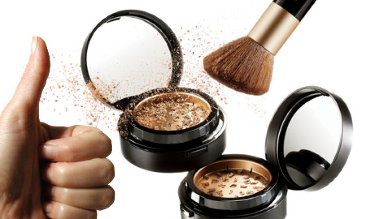Sneaky peek: it's only grate! New mineral foundation from Elizabeth Arden