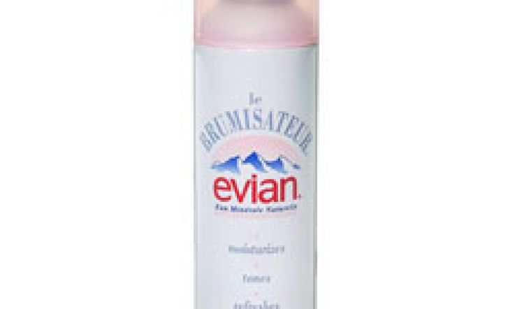 Evian - it's not just for drinking...