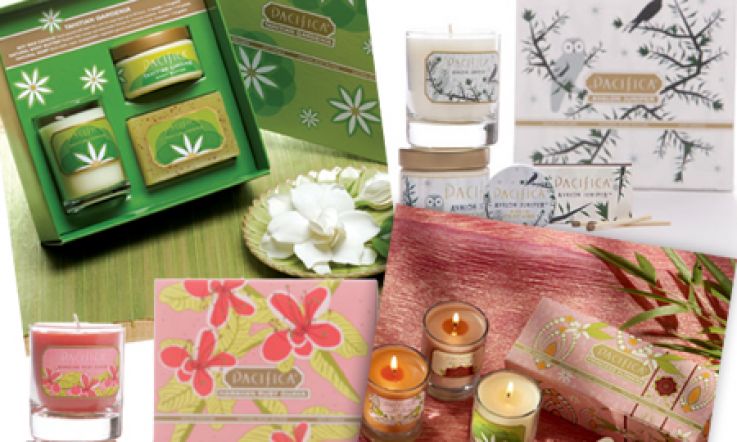 Pretty Candle Gifts from Pacifica
