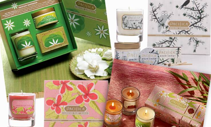 Pretty Candle Gifts from Pacifica