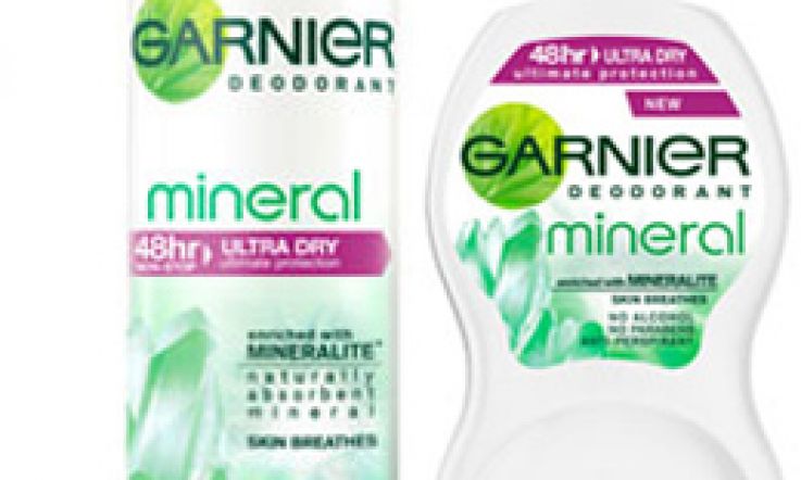 Sweaty Bettys rejoice: Garnier Natural Minerals Ultra Dry Deodorant is super strong and super effective