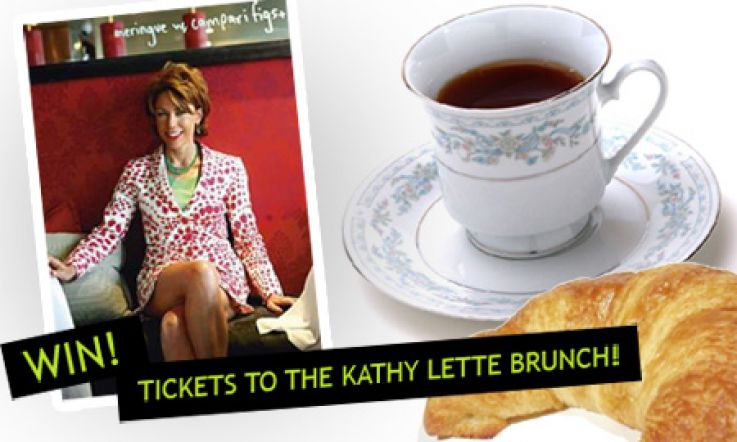 WIN! Tickets to Kathy Lette Brunch!