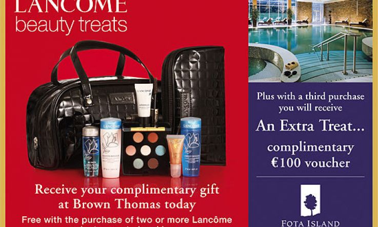 Love Lancôme?  You'll love Gift Time at Brown Thomas!
