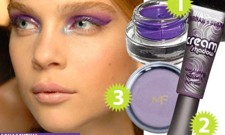 How to Rock a Beauty Trend: Lilac Eyes