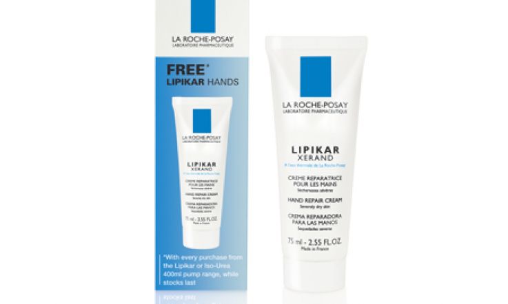 Roll up for La Roche-Posay Offer - Free Lipikar Xerand Hand Cream