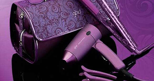 Ghd straighteners purple outlet limited edition