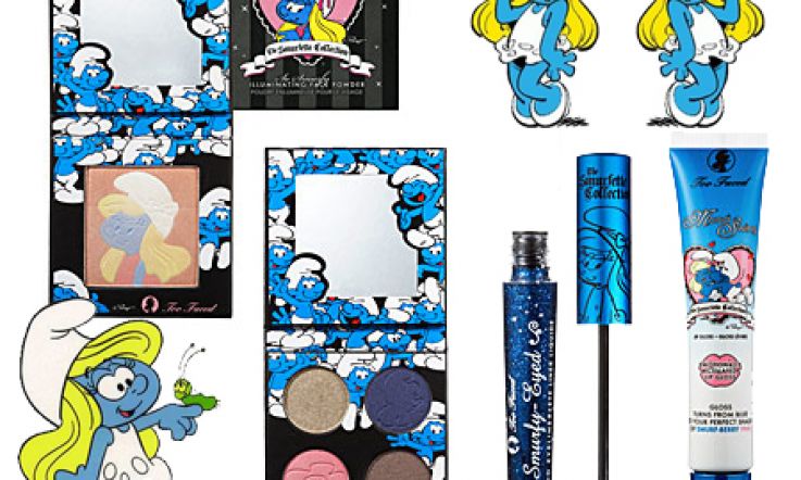 Cartoon-tastic: Too Faced to Launch Smurfs Collection  - What Would Gargamel Say?
