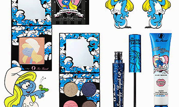 Cartoon-tastic: Too Faced to Launch Smurfs Collection  - What Would Gargamel Say?