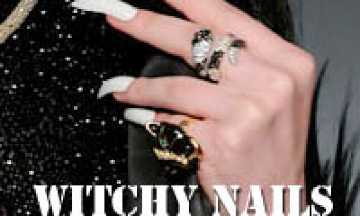 Long, pointy nails: So hot right now, but wouldja?