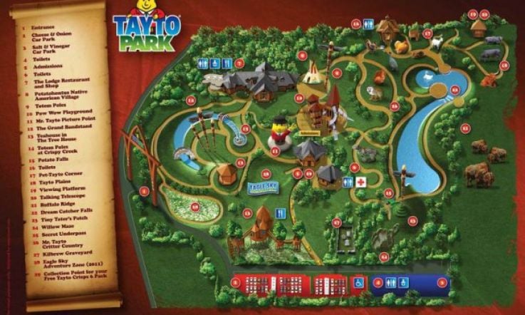 Tayto Park: crisp boot camp we welcome you! Our arteries don't, but we do