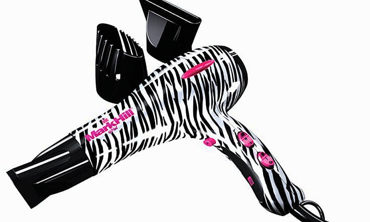 Advertisement: Boots Killer Offer of the Week is Mark Hill RAW Zebra Power Hairdryer 