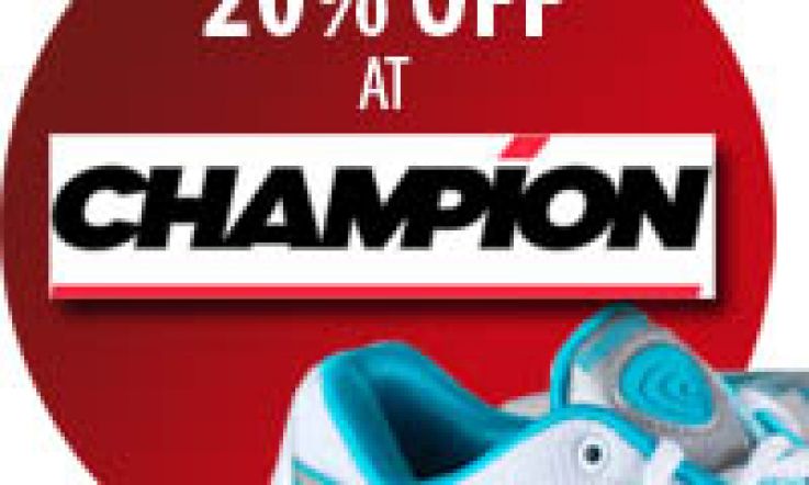 Promotion: Exclusive Discount Code - Get 20% off at Champion.ie!