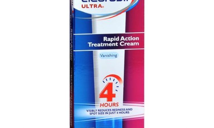 Clearasil Ultra Rapid action treatment cream: actually does what it says on the tin
