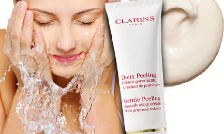Clarins Gentle Peeling: de-gunk and de-clog