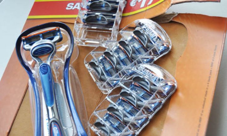 Bargain Blades: 12 Gillette Fusion Blades + Razor for €24.99