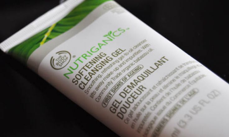 Body Shop Nutriganics Softening Cleansing Gel Review