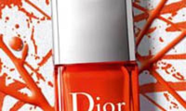 Juicy Orange Nails from Dior, Nails Inc & Barry M: Most Wanted for SS11