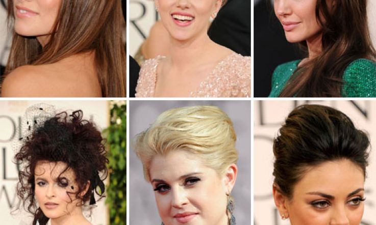 Golden Globes Beauty Looks: Wake Me Up When Someone Wears More Than a Lick of Liner, Please