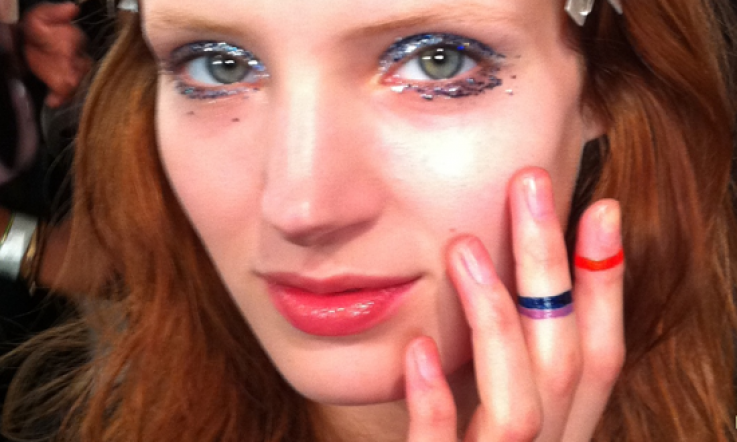 Mad Beauty: Nail Polish Finger Bands from Butter London's Nonie Creme at Vena Cava