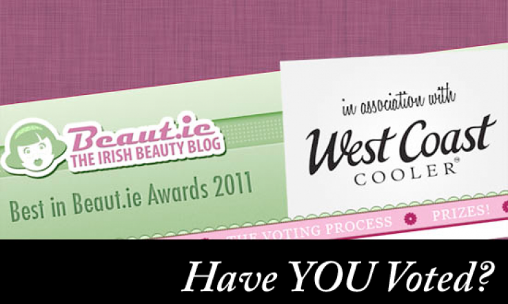 Best in Beaut.ie Awards: The Nominations Round Ends on Friday!