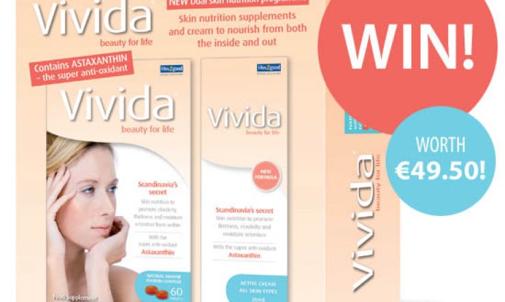 WIN! 5 Sets of Vivida Skin Nutrition Supplements & Anti-Ageing Cream!