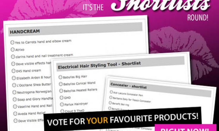 Beaut.ie Awards Shortlist round OPEN! On your marks get set - vote!