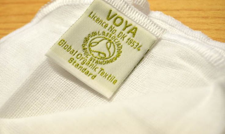 Voya Organic Muslin Facial Cloths: For Women of The Cloth