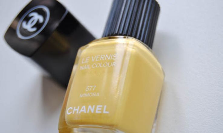 Chanel Mimosa Nail Polish Review + Swatches