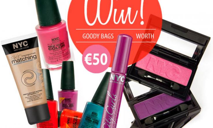 WIN! One of 6 NYC Goody Bags Worth €50 Each!