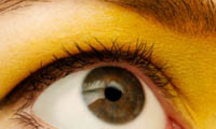 Yellow Eyeshadow: Wouldya?
