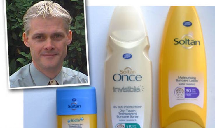 Summer SPF and Suncare Questions Answered by Boots Suncare Scientific Adviser, Mike Brown