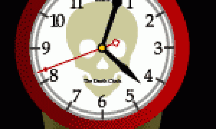 Death clock: tick tock tick tock when will you stop