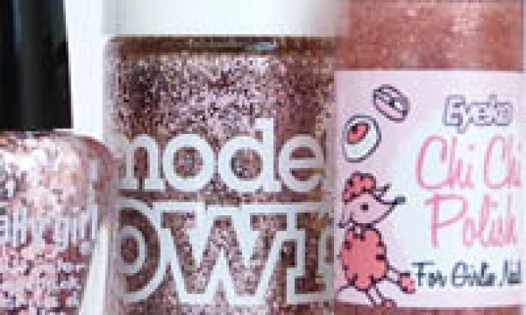 All that glitters is (rose) gold: Nail bling for SS11