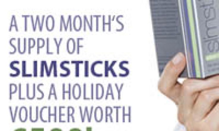 WIN! A 2 Month's Supply of Slimsticks + A holiday voucher for €500!
