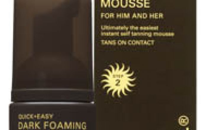 He-Shi Dark Foaming Mousse Tanning Review