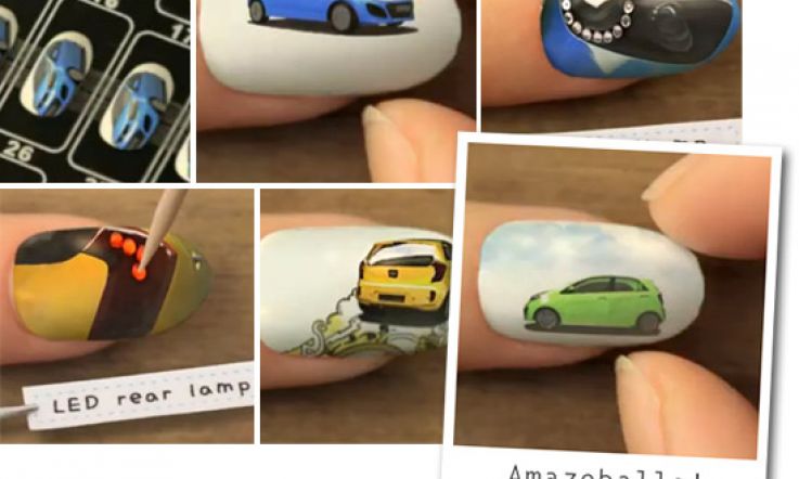 The Kia Picanto nail art animation: Um, amazeballs